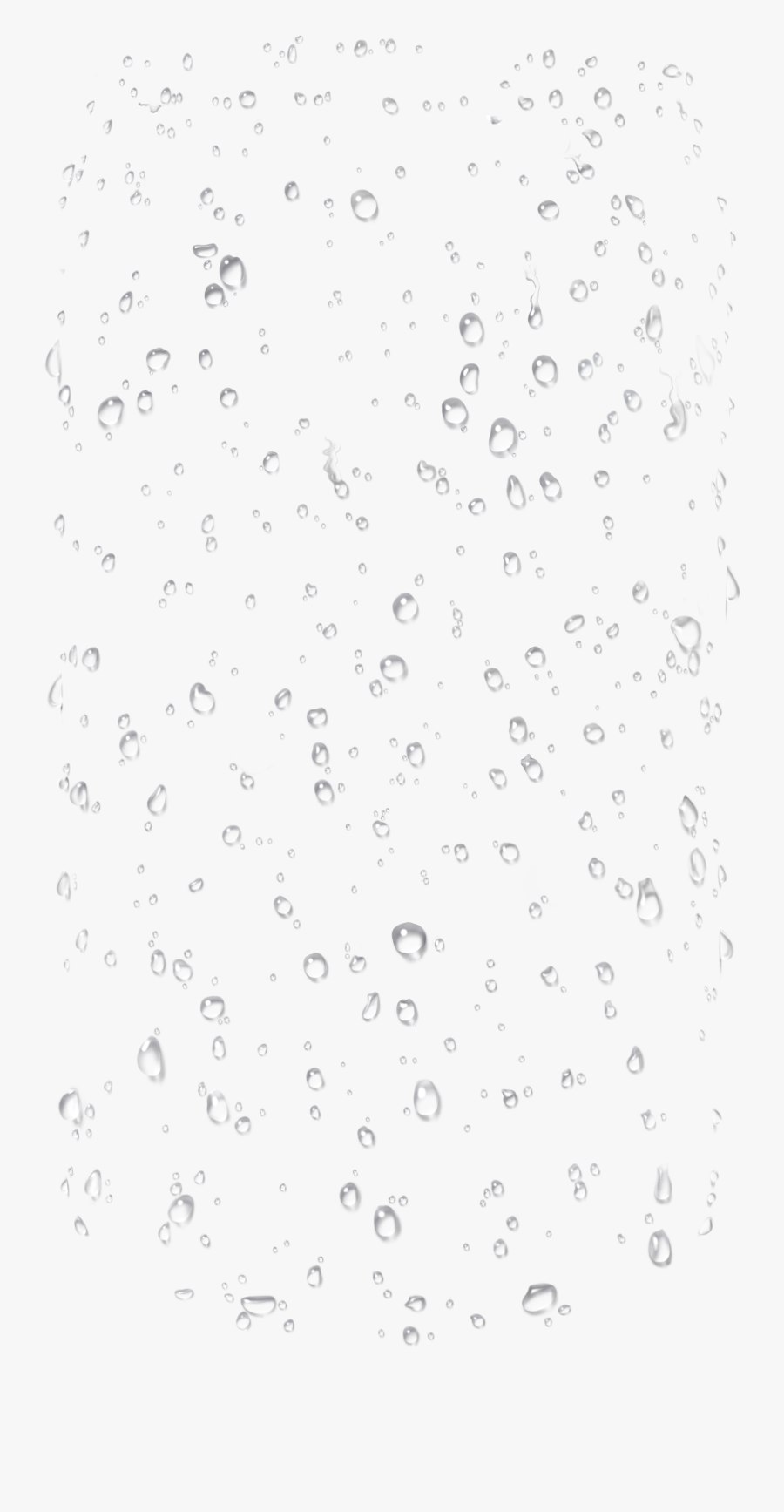 Water Fall Drops Png, Transparent Clipart