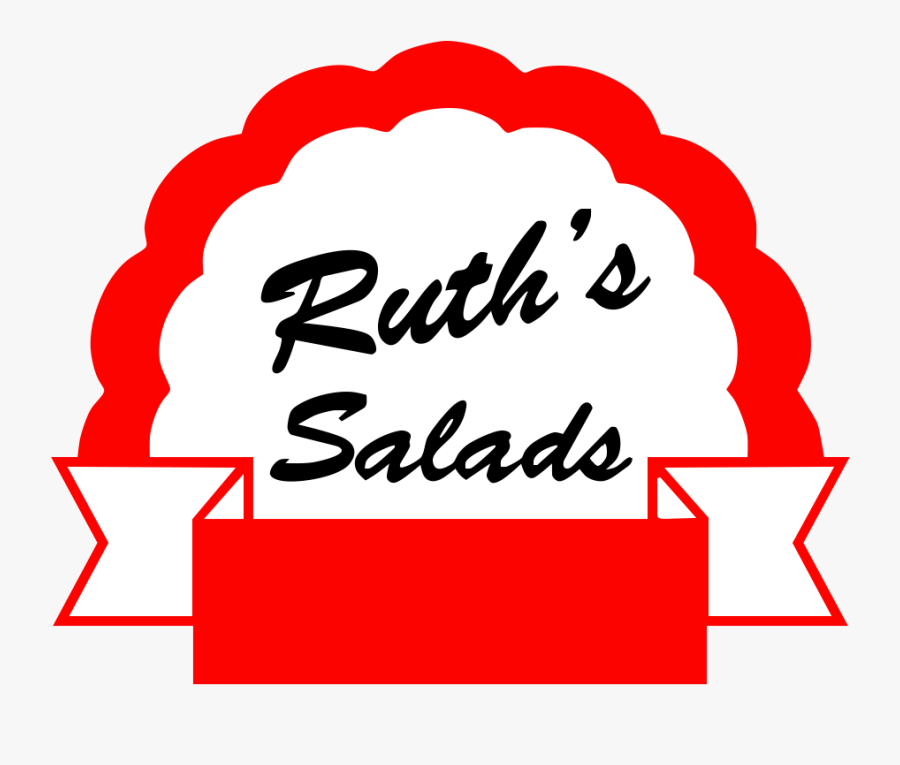 Ruths Salad Logo, Transparent Clipart