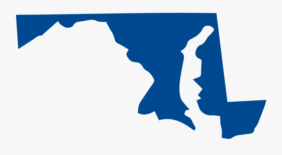 State Services Link - Maryland Shape, Transparent Clipart