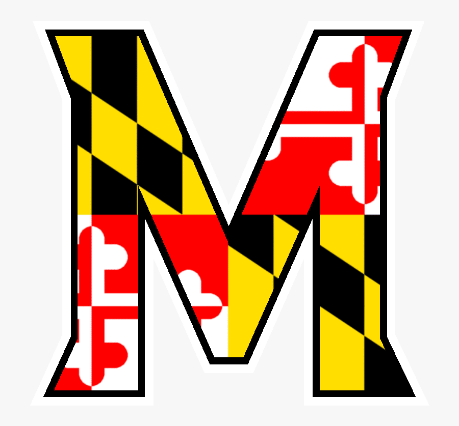 Maryland State Flag Printable, Transparent Clipart