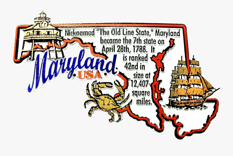 Old Line State, Transparent Clipart