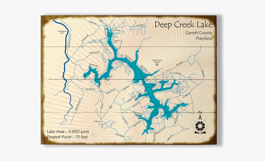Lake Art Deep Creek Lake Md, Transparent Clipart