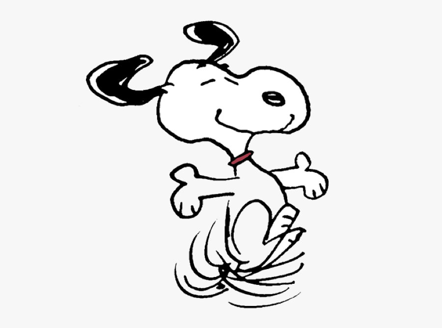 Dancing Dog Mousepad Clipart , Png Download - Snoopy Happy Dance, Transparent Clipart