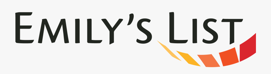 Emily's List Logo, Transparent Clipart