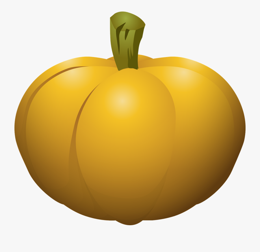 Pumpkin, Plant, Crop, Autumn, Halloween, Vegetable - Halloween Pumpkins Clipart Genomskinliga, Transparent Clipart