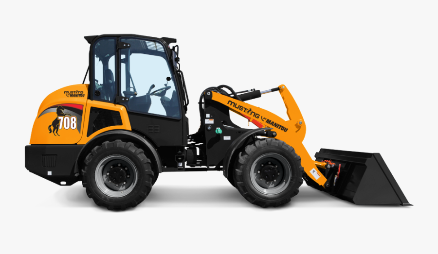 Mustang Articulated Loader, Transparent Clipart