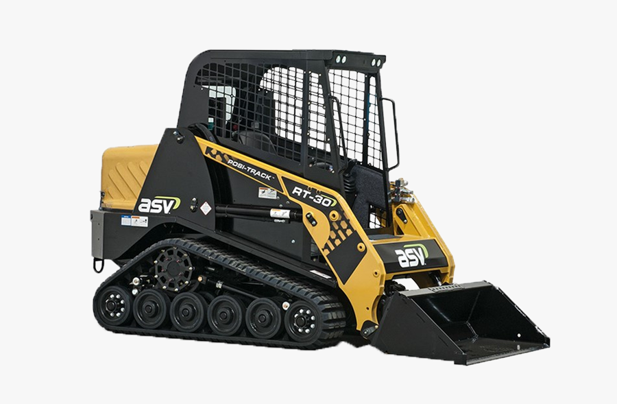 Skid Steer Posi Track - Asv Posi Track 30, Transparent Clipart