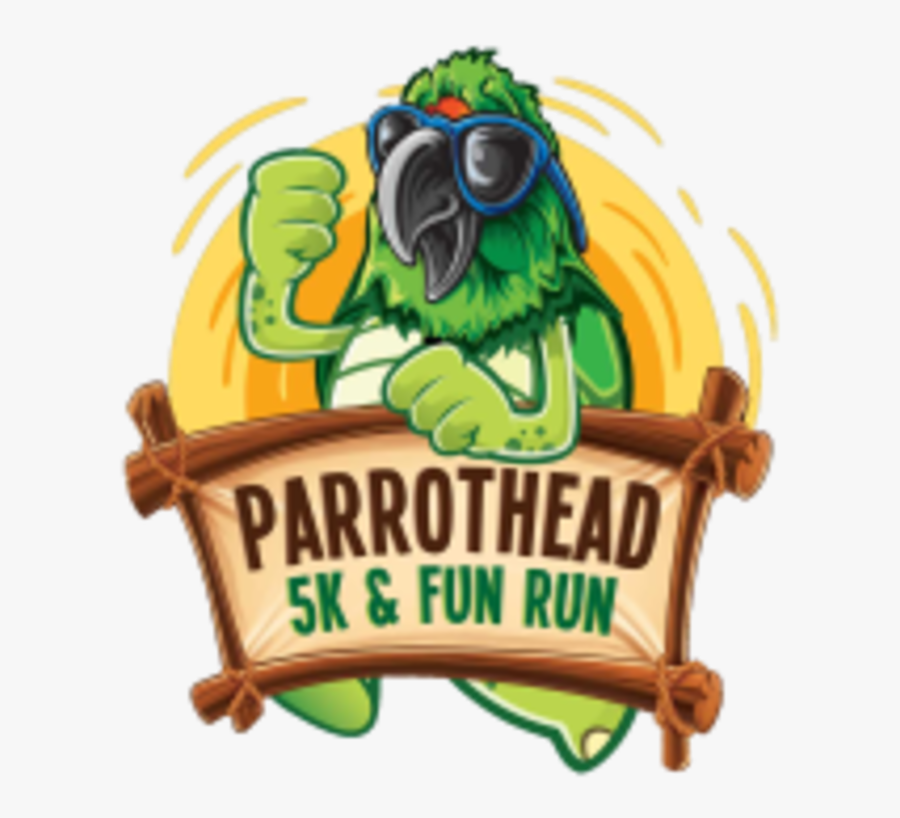 Daytona Beach, Fl - Parrot Head 5k Daytona Beach, Transparent Clipart