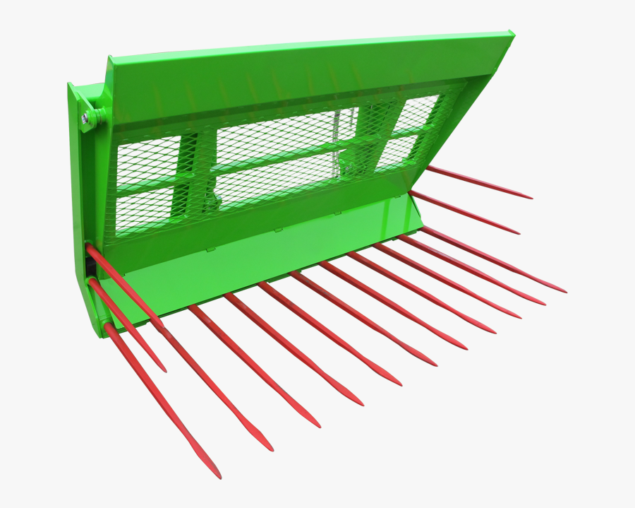 Push-off Buckrake - Bench, Transparent Clipart