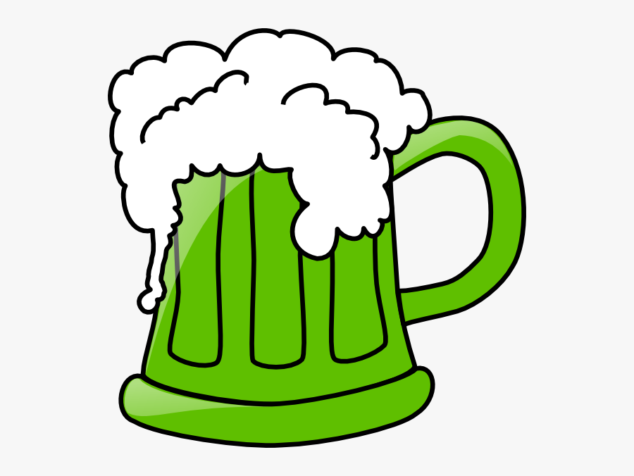 Green Beer Clipart, Transparent Clipart