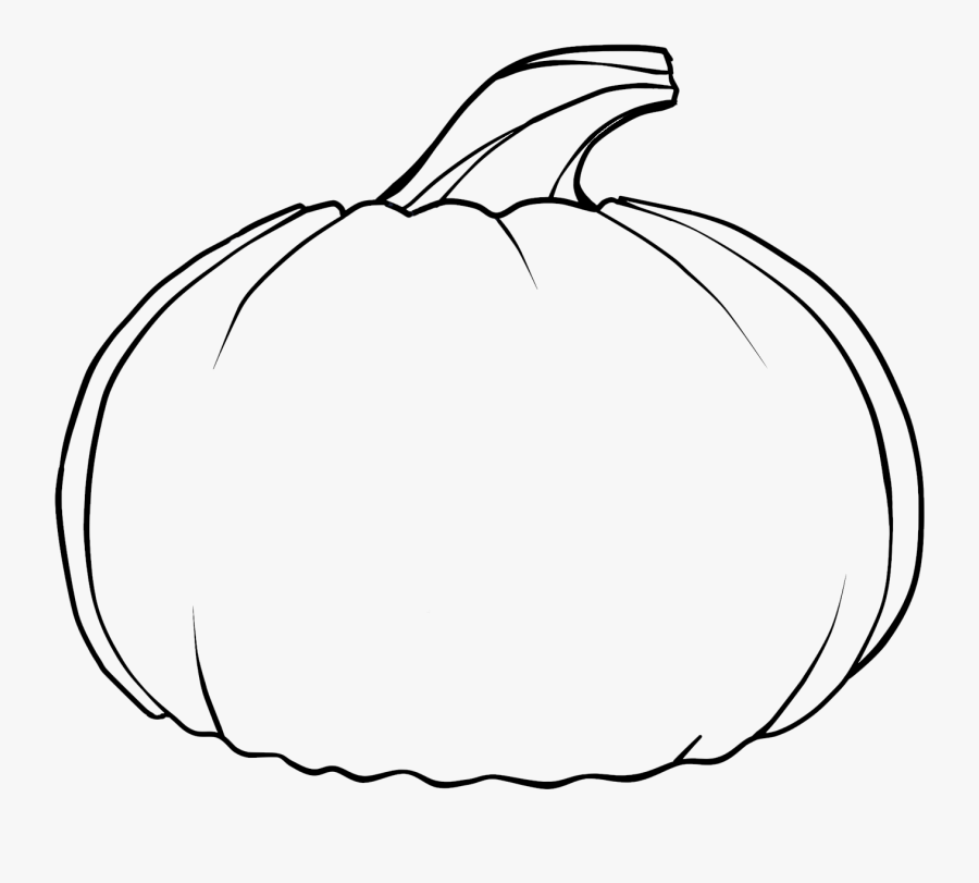 Pumpkin Coloring Pages, Transparent Clipart