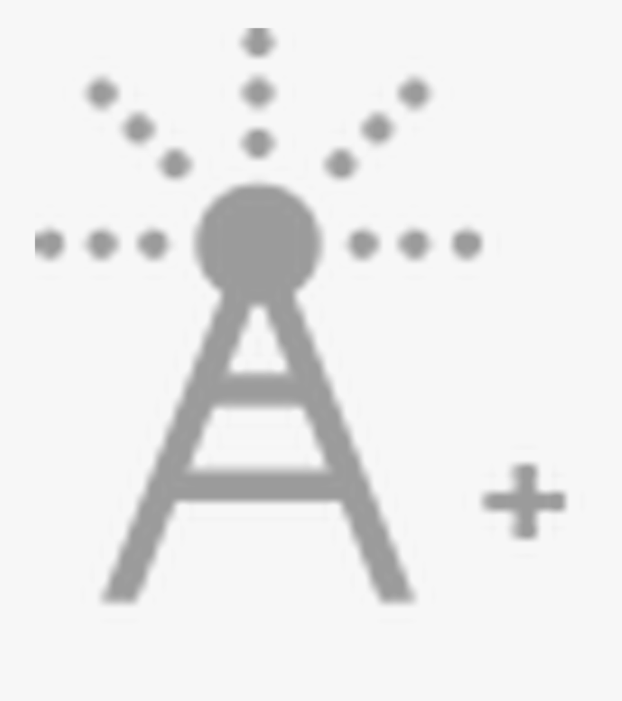 Pw Mobile Booster Kit 850/1900 From Wilsonamplifiers - Communication Tower Black And White, Transparent Clipart