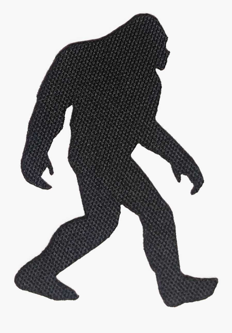Bigfoot Silhouette, Transparent Clipart