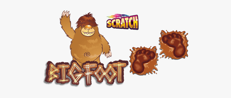 Big Foot Scratch Slot, Transparent Clipart