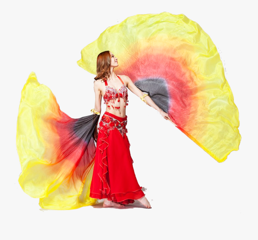 Nefertiti Belly Dance Silk Veil Isis Wings Nefertiti - Dance Wings, Transparent Clipart