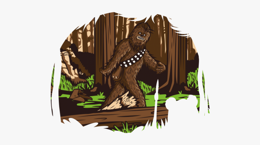 Chewbacca Sasquatch, Transparent Clipart