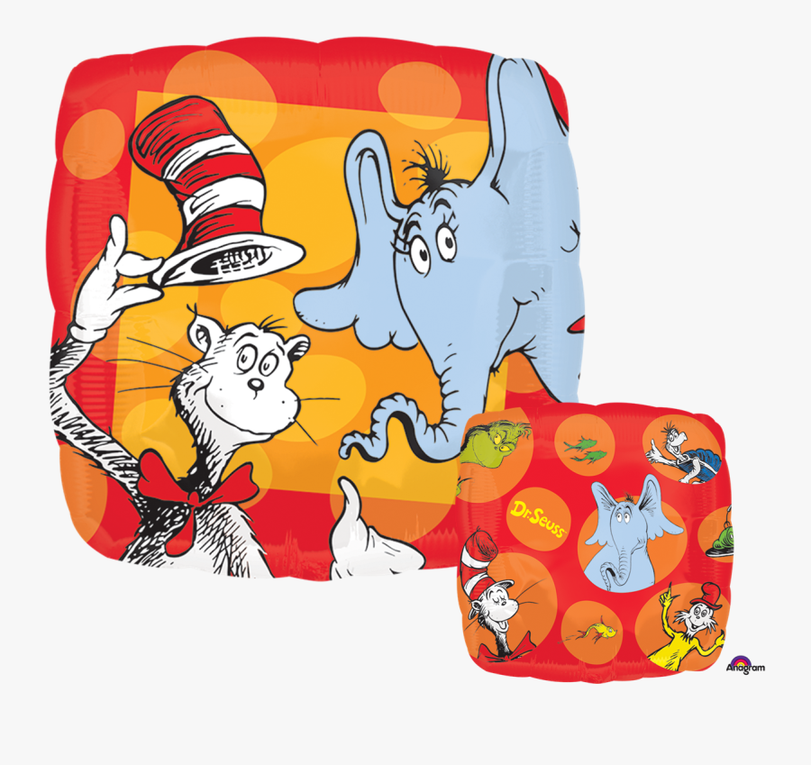 Dr Seuss Balloons, Transparent Clipart