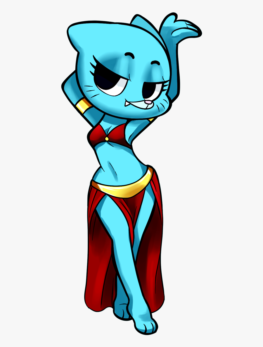 Nicole Belly Dancer By To Nio-d6n4i8z - Amazing World Of Gumball Bikini, Transparent Clipart