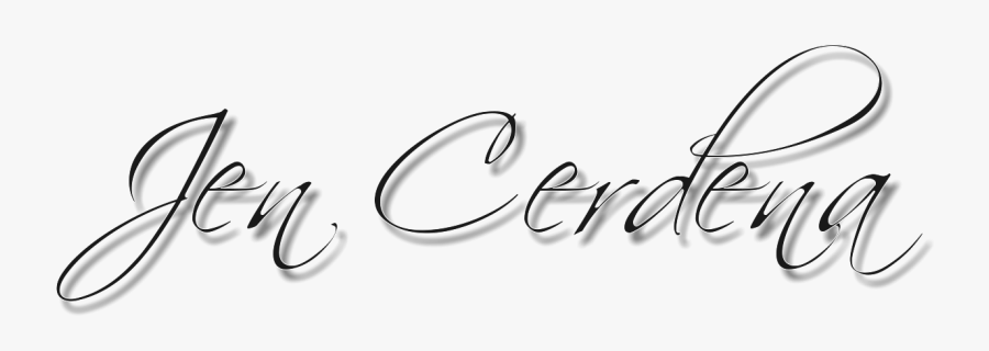 Calligraphy, Transparent Clipart