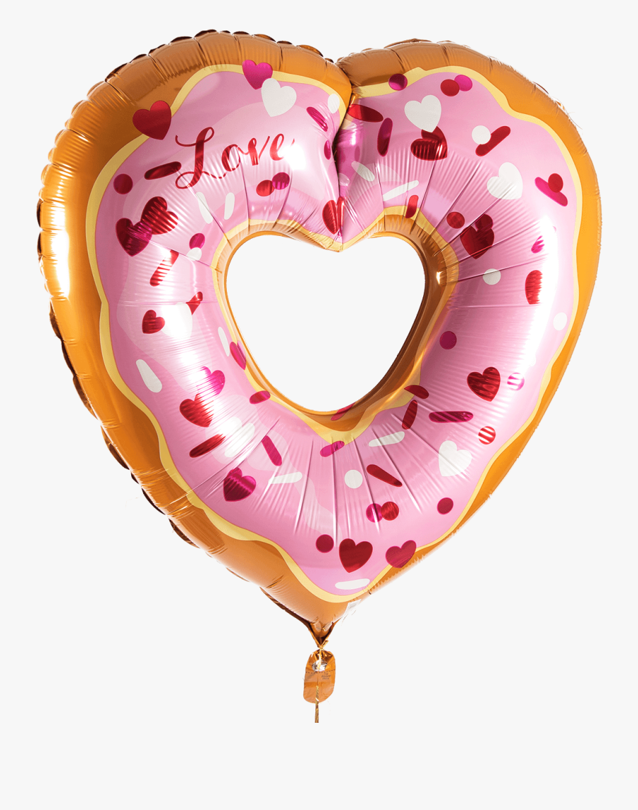 Love Donut Supershape - Heart Dougnut, Transparent Clipart