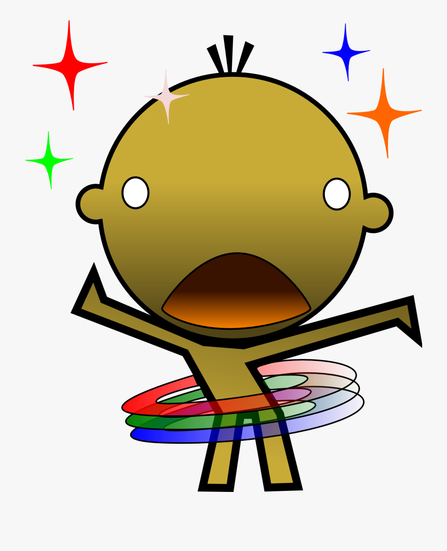 Dancing Man Clipart - Worried Face, Transparent Clipart