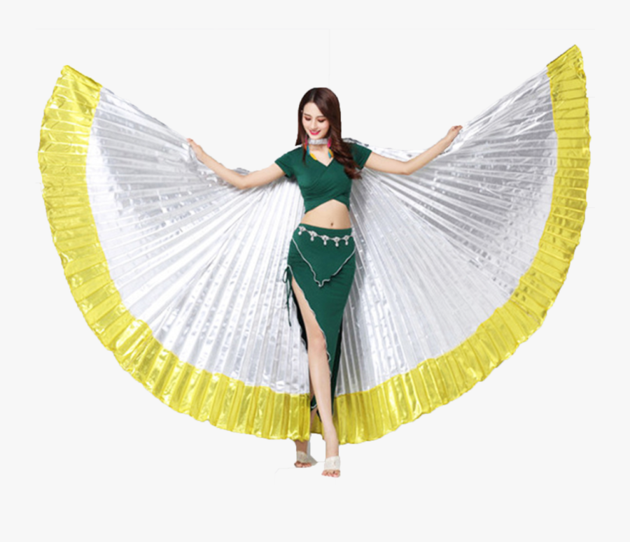 Nefertiti Bellydance Isis Wings Professional Size With - Props For Dance, Transparent Clipart