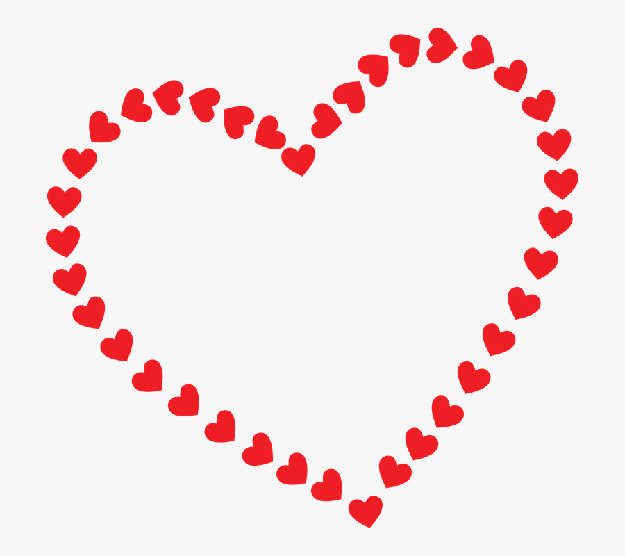 Red Heart Graphic - Heart Symbol, Transparent Clipart