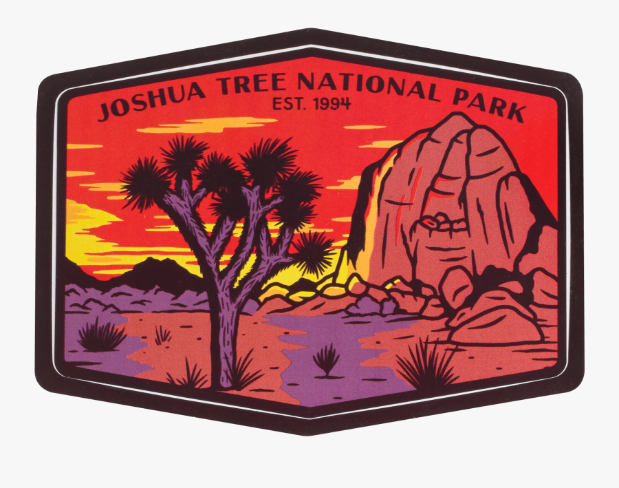 Joshua Tree National Park Logo Png, Transparent Clipart