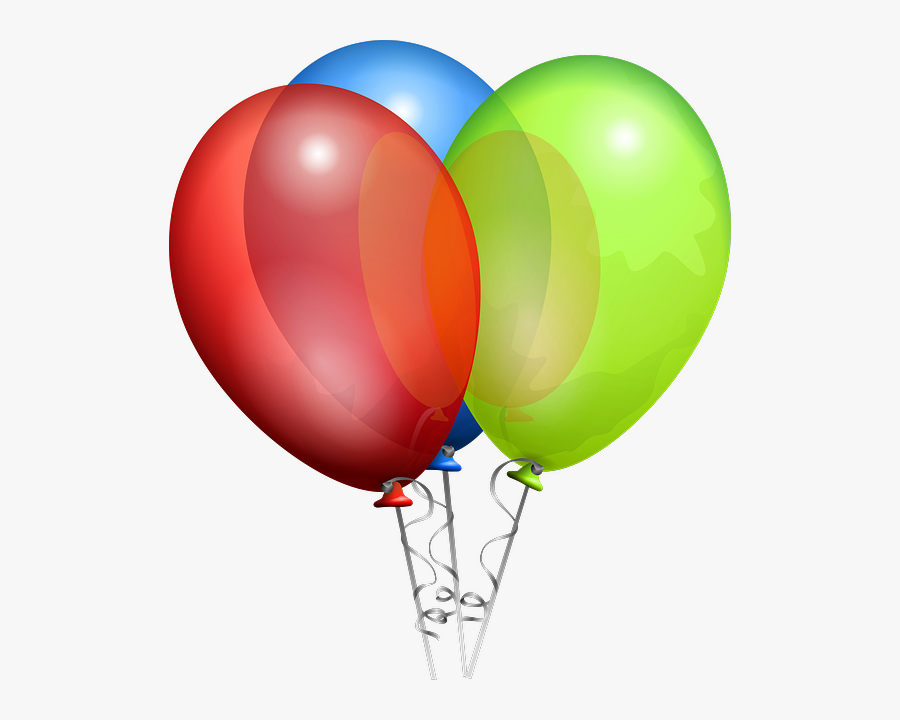 Balloons Free Clip Art, Transparent Clipart