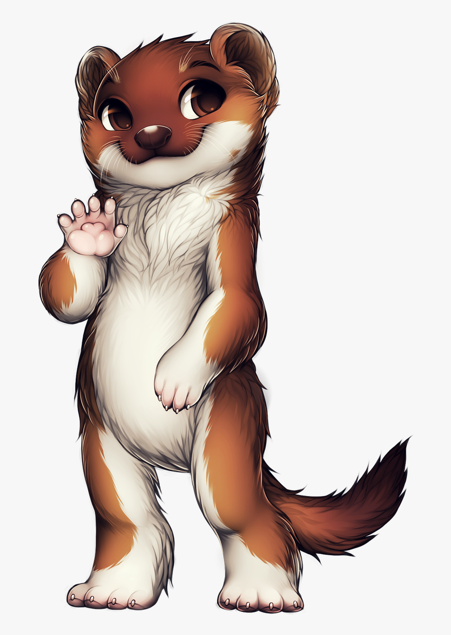 Weasel Furry, Transparent Clipart