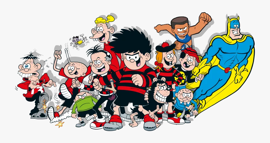 Beano Comic Book Strip, Transparent Clipart