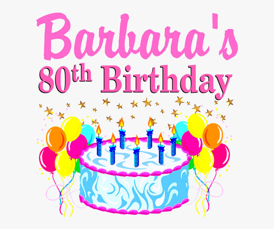 Happy 75th Birthday Barbara Clipart , Png Download - Happy 75th Birthday Png, Transparent Clipart