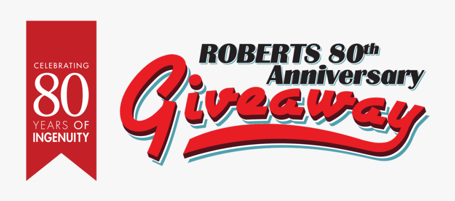 80th Anniversary, Transparent Clipart