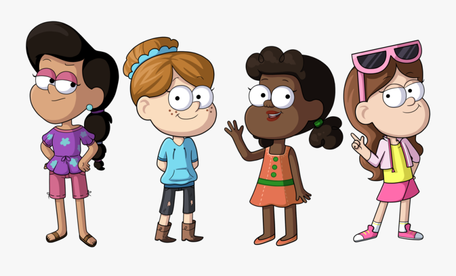 Roadside Attraction Girls By Thecheeseburger - Gravity Falls Roadside Attraction Girls, Transparent Clipart