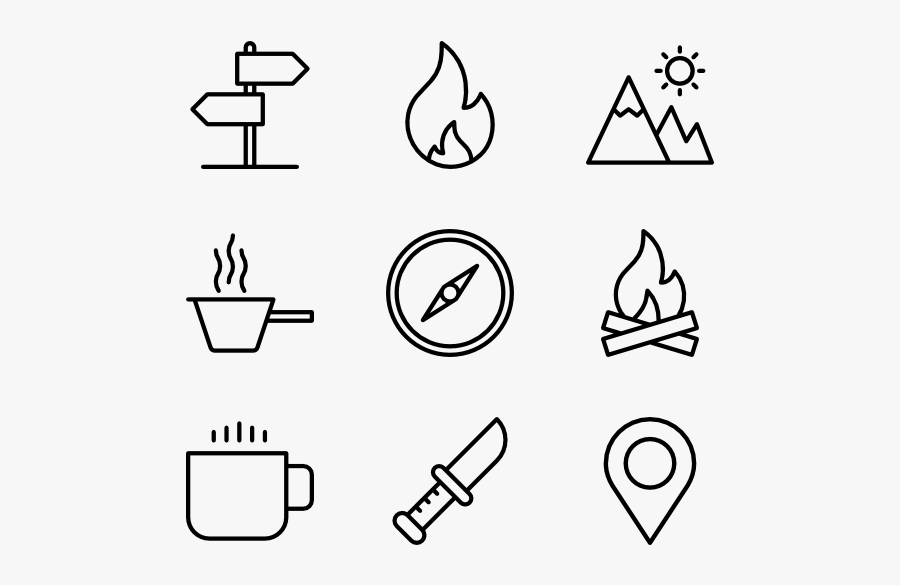 Medieval Icons, Transparent Clipart