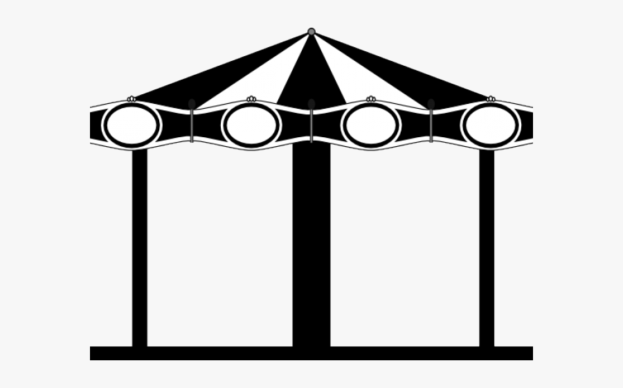 Carnival Tent Top Cartoon, Transparent Clipart