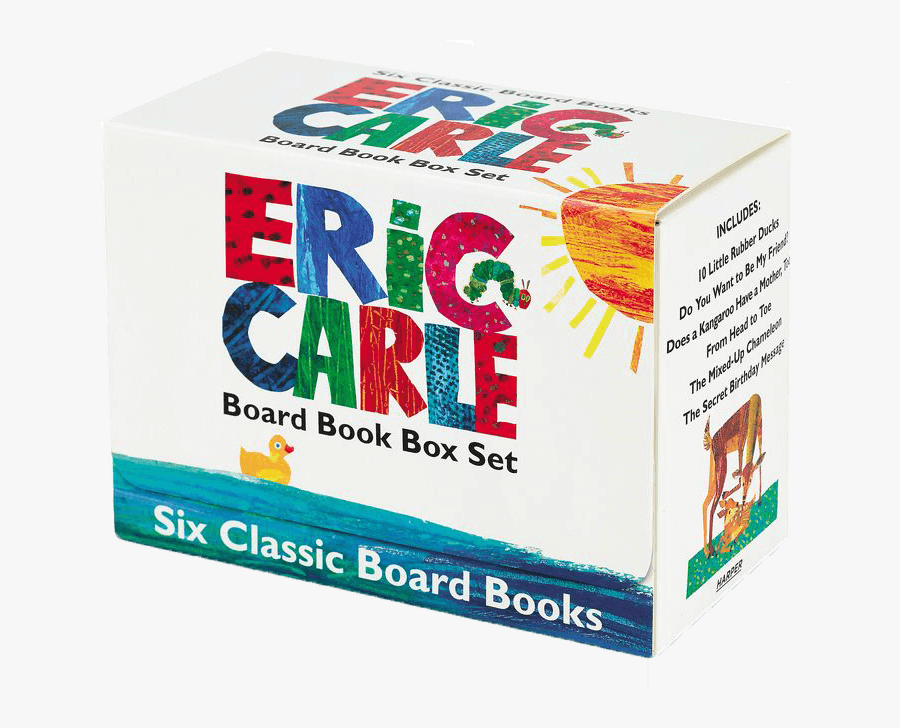 Eric Carle Board Books, Transparent Clipart