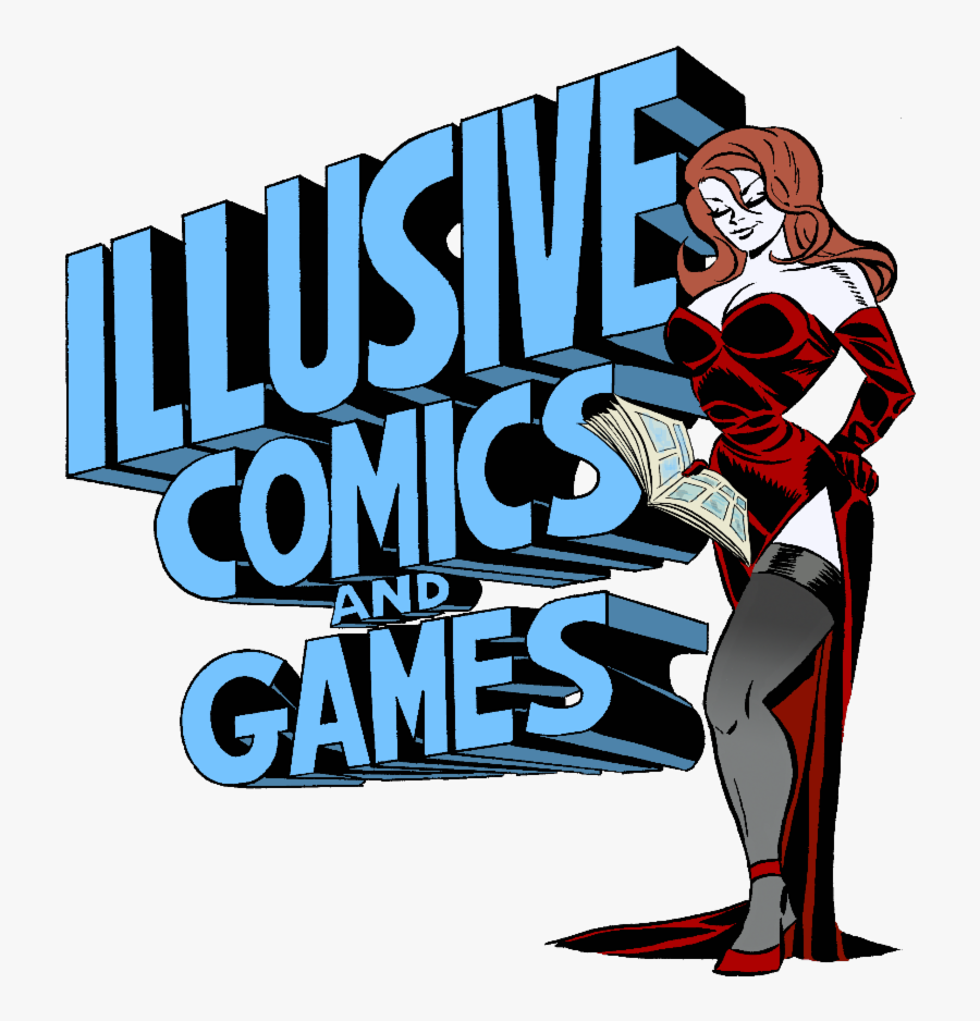 Illusive Comics And Games, Transparent Clipart