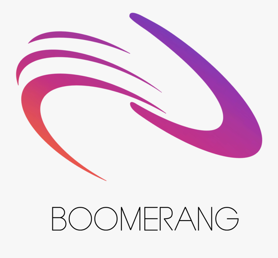Transparent Boomerang Logo Png, Transparent Clipart
