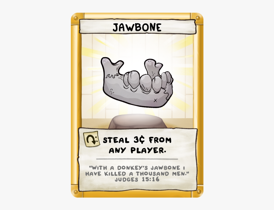 Binding Of Isaac Four Souls D6, Transparent Clipart