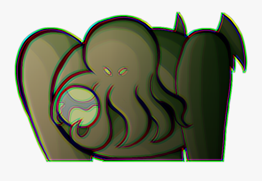 Cthulhu, Transparent Clipart