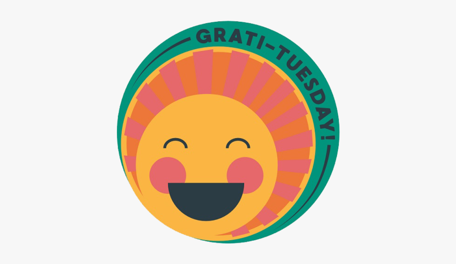 Gratituesday Logo - Circle, Transparent Clipart
