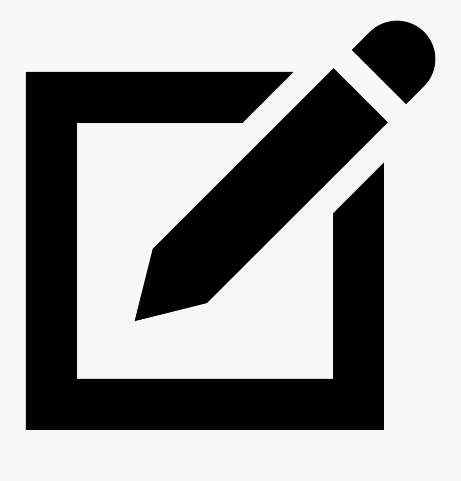 Pen And Paper Png - Edit Icon Jpg, Transparent Clipart