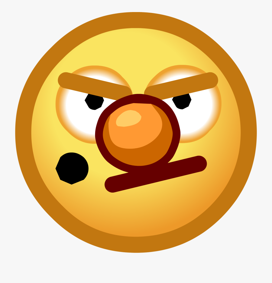 Fever Clipart Sick Face - Club Penguin Emoji, Transparent Clipart