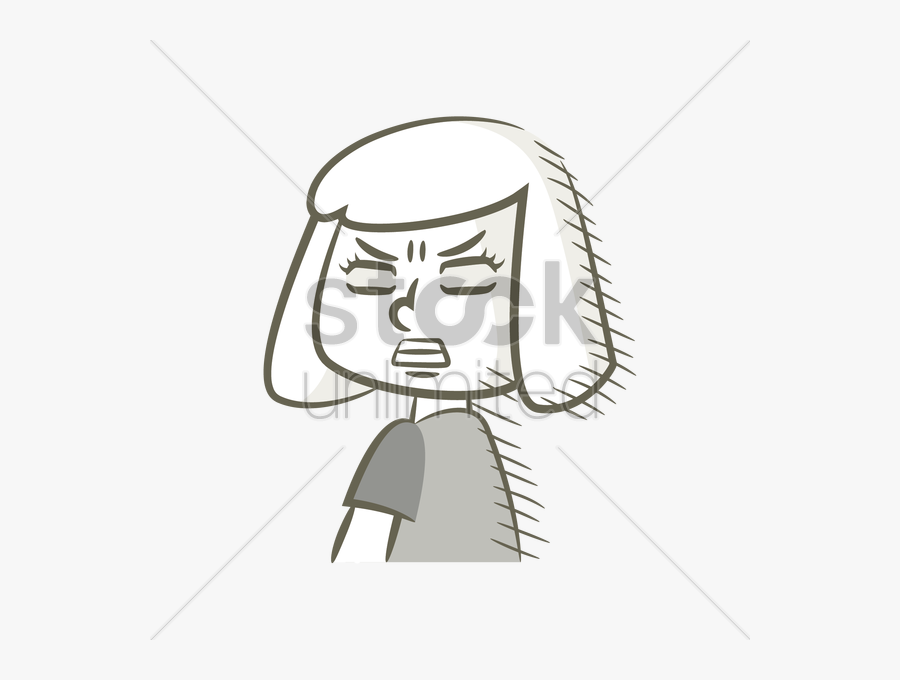 Angry Face Cartoon Drawing At Getdrawings - Drawing, Transparent Clipart