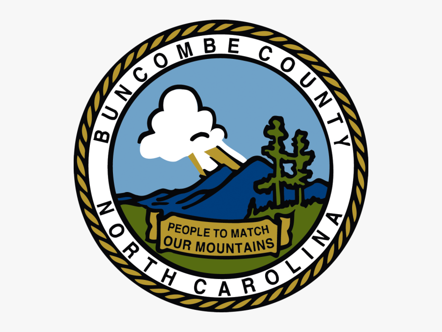 County Seal - Buncombe County Seal, Transparent Clipart