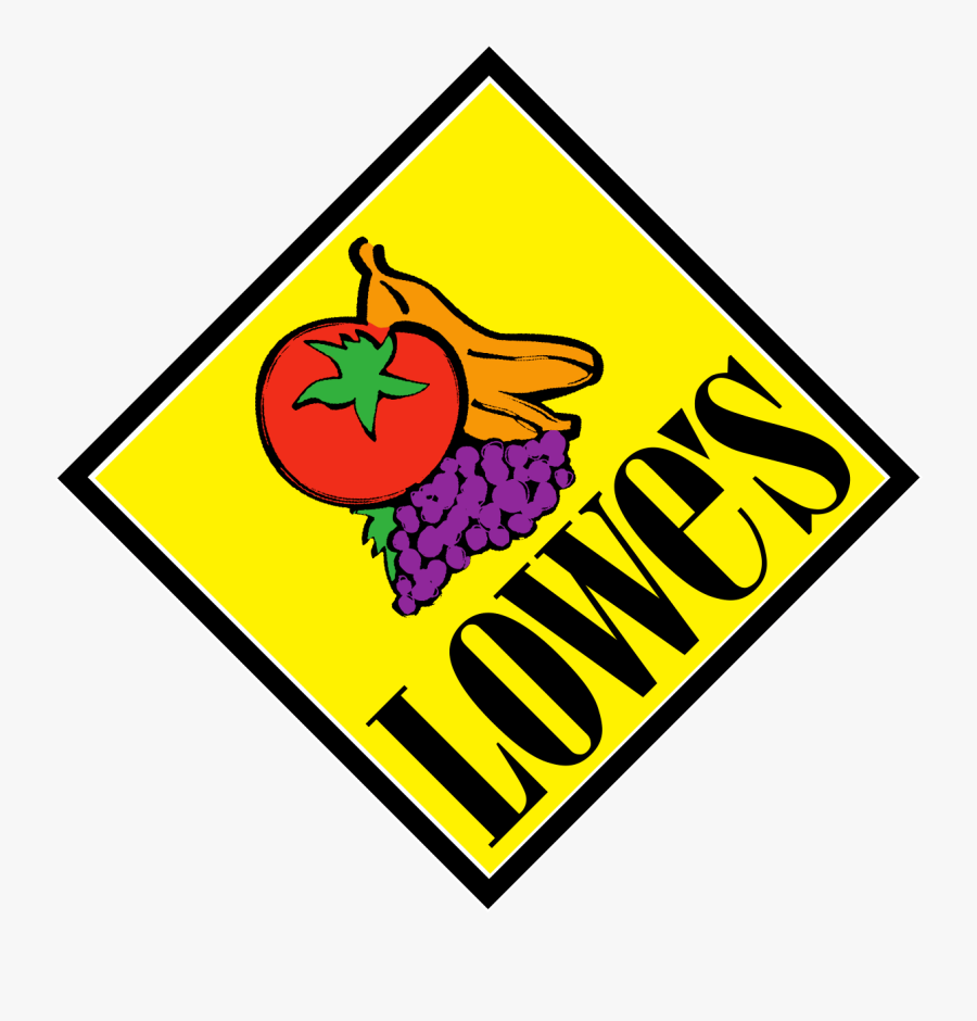Lowes Grocery Logo, Transparent Clipart