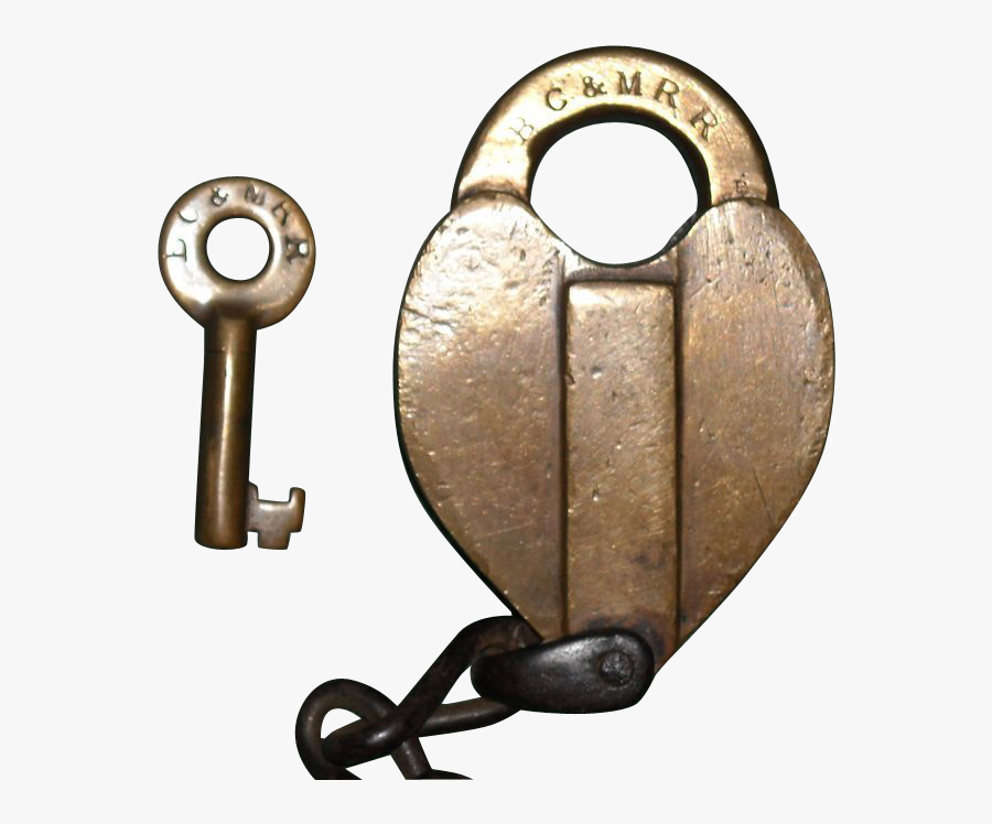 Transparent Vintage Padlock Clipart - Weapon, Transparent Clipart