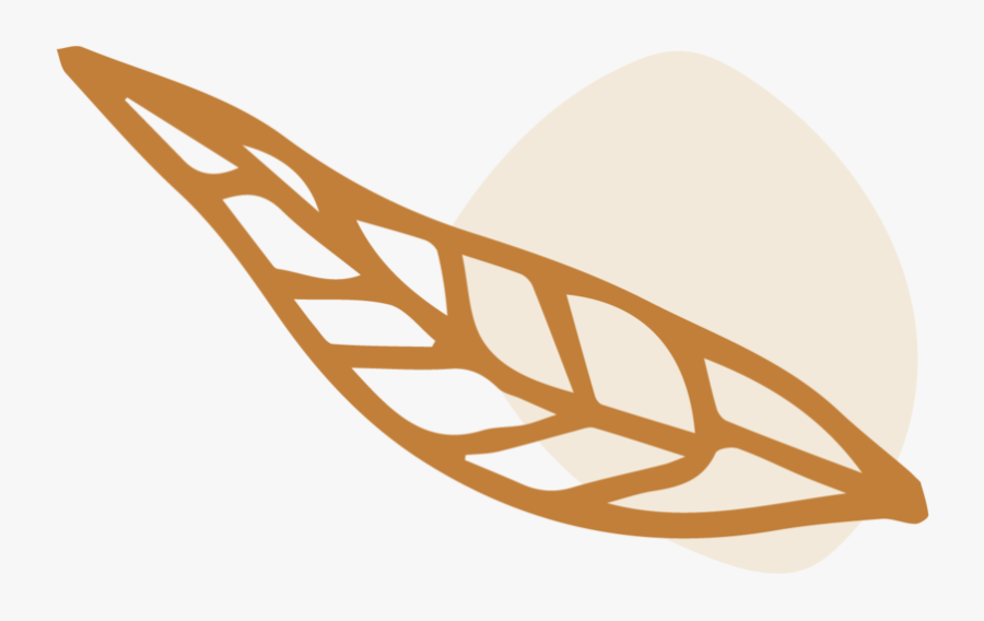 Icon Leaf - Bronze2, Transparent Clipart