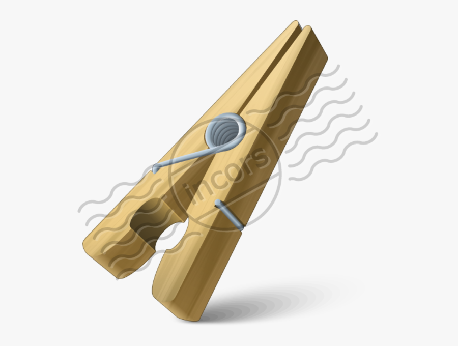 Clothespin, Transparent Clipart